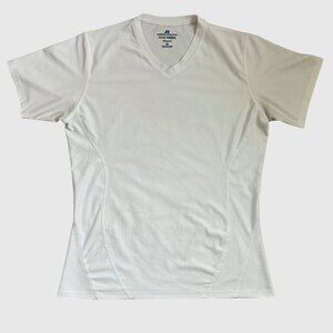 Russell Athletic Women's Stretch Power Athletic V-Neck Short Sleeve - US M